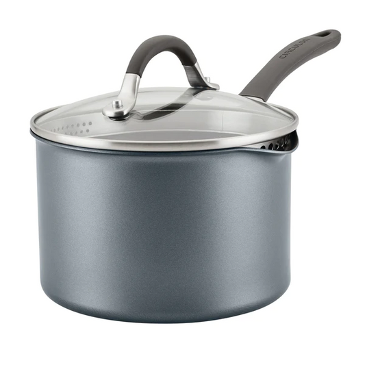 CIRCULON SCRATCH DEFENCE STRAINING SAUCEPAN 18CM/2.8L