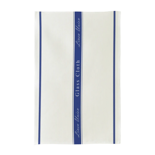 ULSTER WEAVERS LINEN UNION BLUE GLASS CLOTH