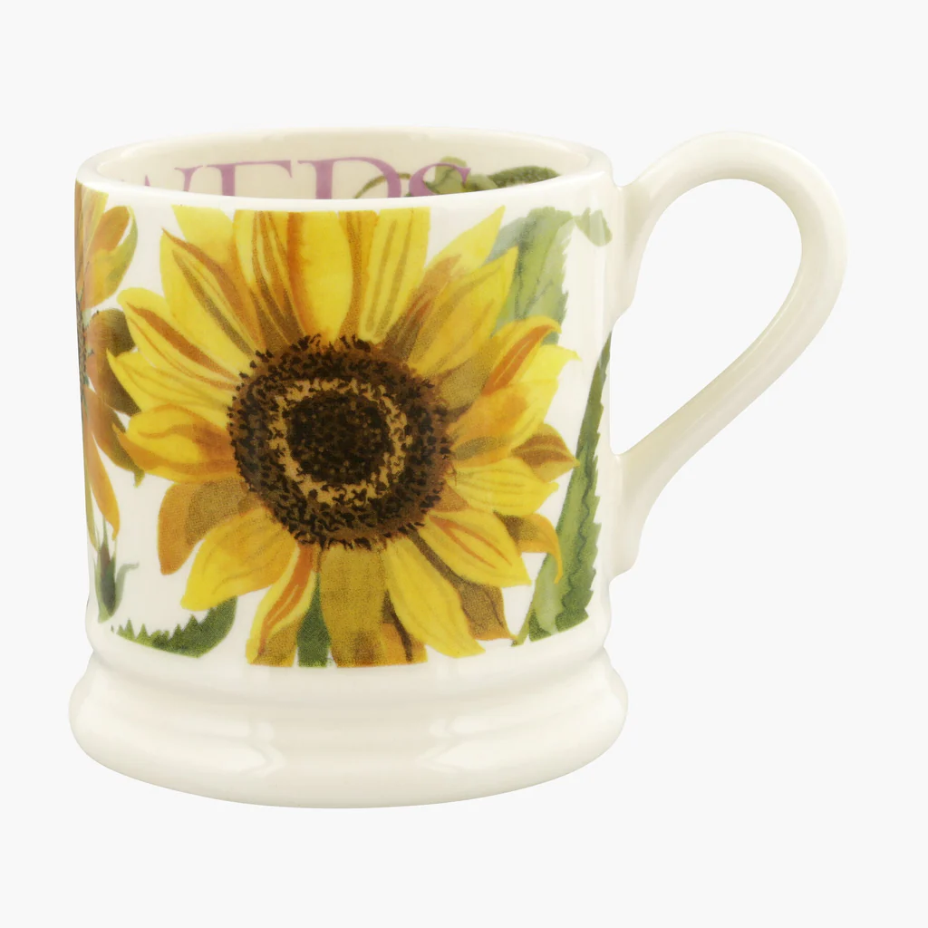 EMMA BRIDGEWATER SUNFLOWERS 1/2 PINT MUG