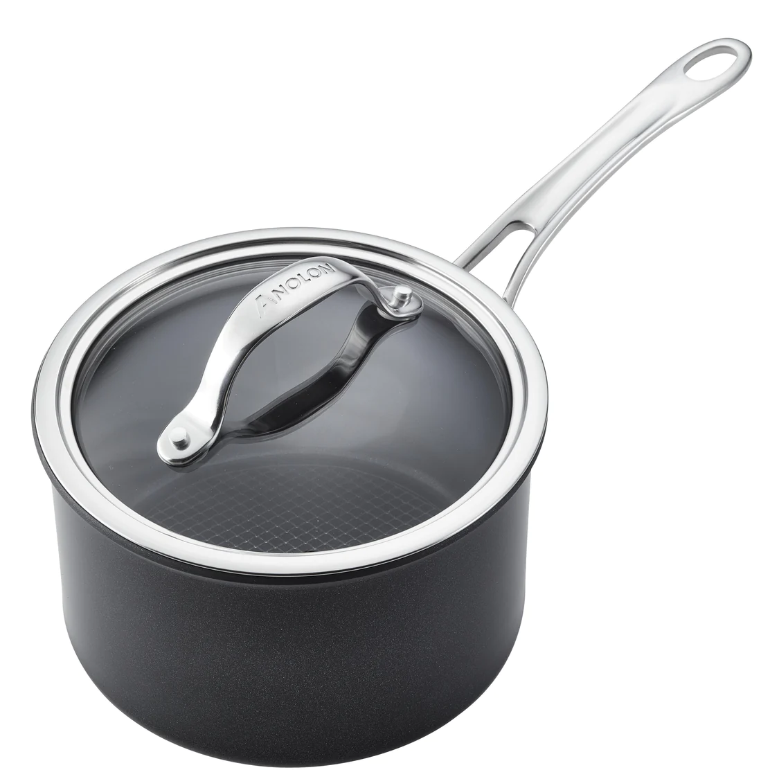 ANOLON X SEARTECH NON STICK SAUCEPAN WITH LID 18CM/2.8L