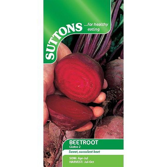 SUTTONS BEETROOT 'GLOBE 2' - SEEDS