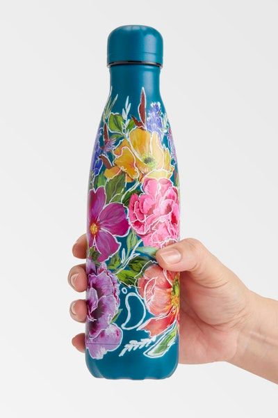 CHILLY'S BOTTLE PETAL SKETCH FLORAL 500ML