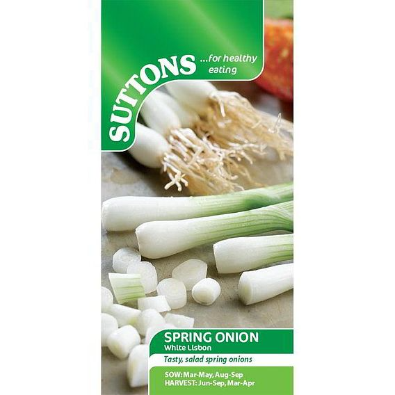 SUTTONS SPRING ONION 'WHITE LISBON' - SEEDS