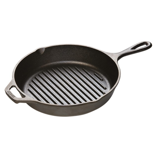 LODGE ROUND FAT FREE CAST IRON FRYER 10.25 INCH DIA (26CM)