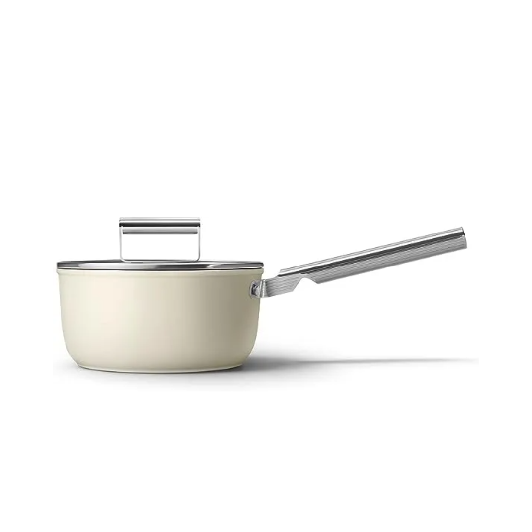 SMEG 20CM SAUCEPAN WITH LID