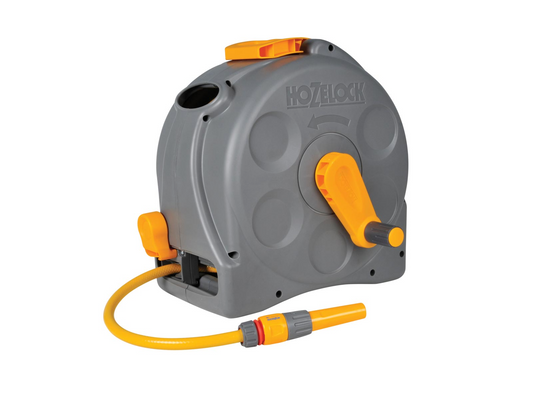 HOZELOCK 2 IN 1 COMPACT REEL WITH 25M HOSE