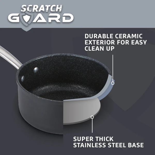 PRESTIGE SCRATCH GUARD ALUMINIUM CHEFS CASSEROLE 28CM5.7L