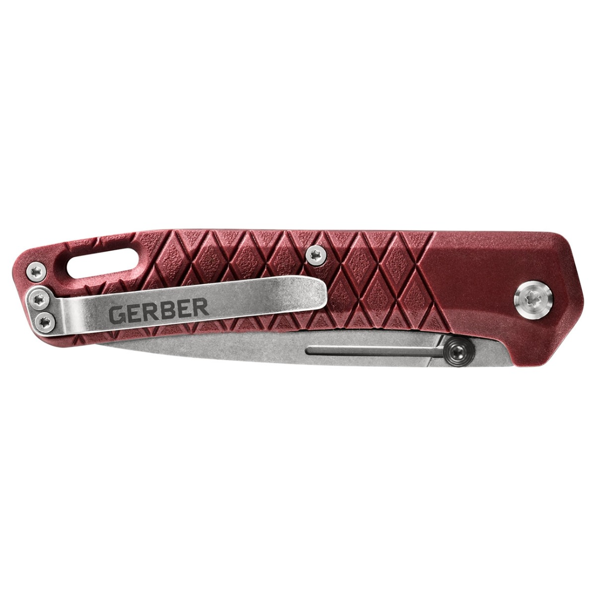 GERBER ZILCH DRAB RED POCKET KNIFE KNIFE