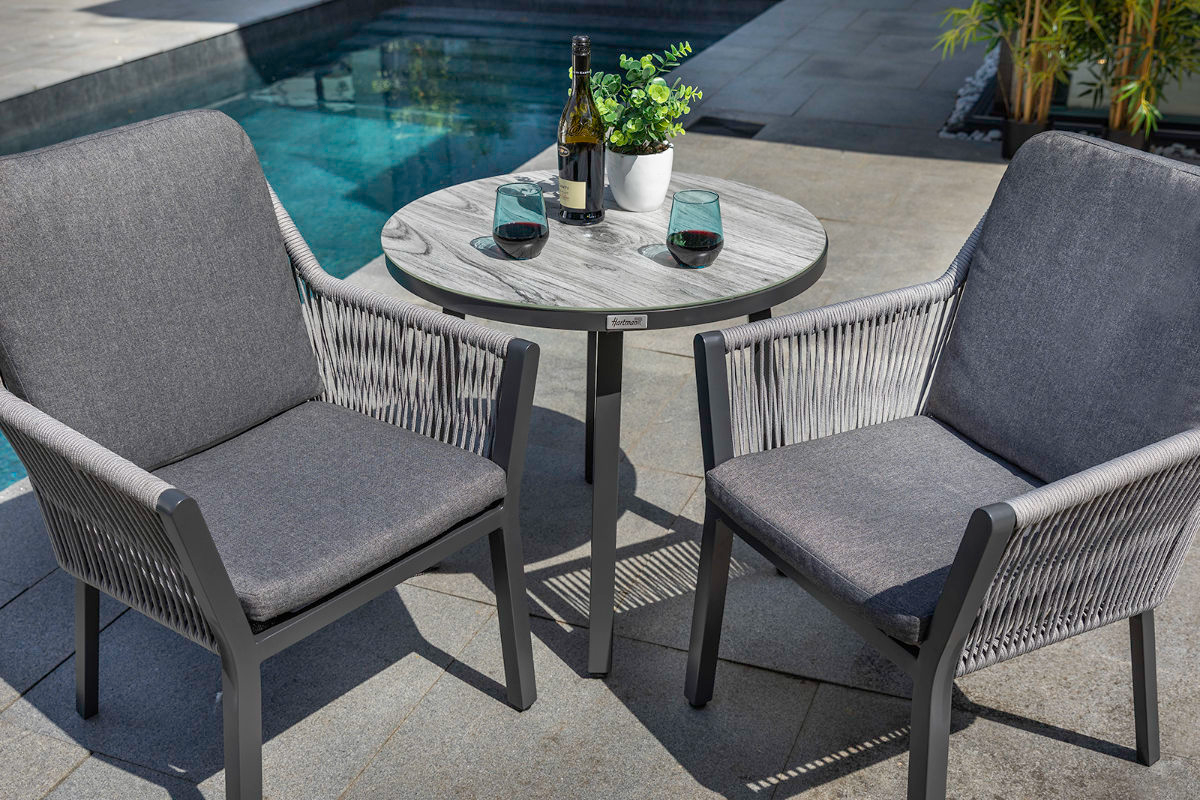 HARTMAN DUBAI ROUND BISTRO SET