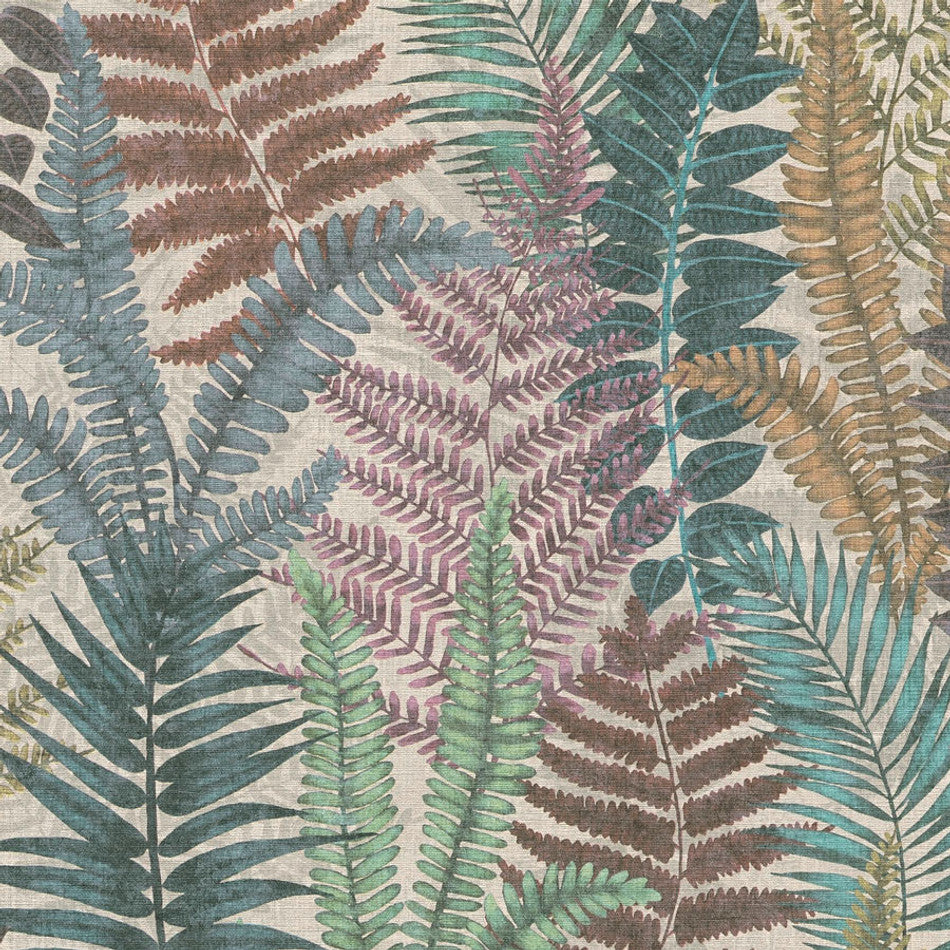 A.S. CRÉATION MULTICOLOUR FERN WALLPAPER