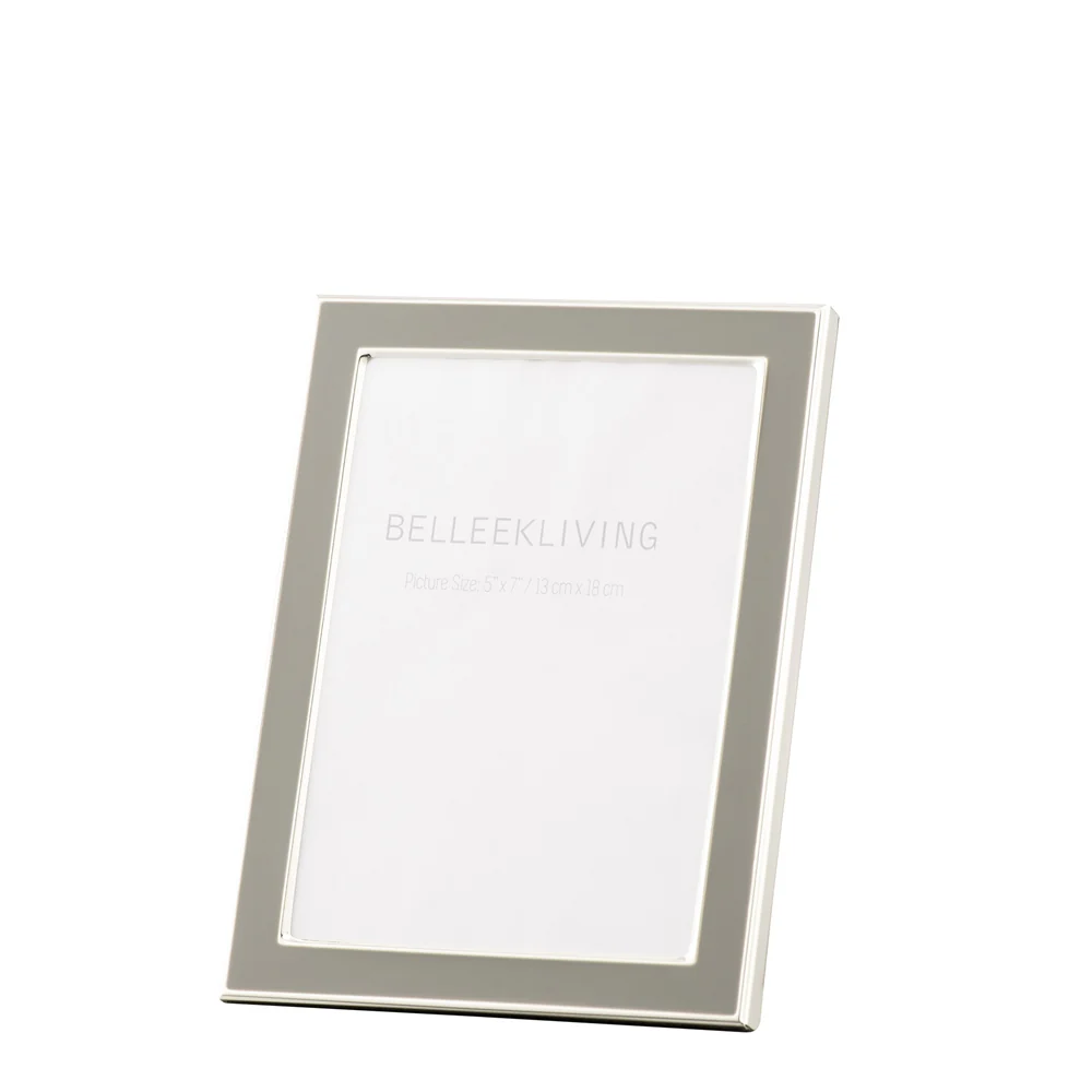 BELLEEK FERN GREY FRAME 5x7