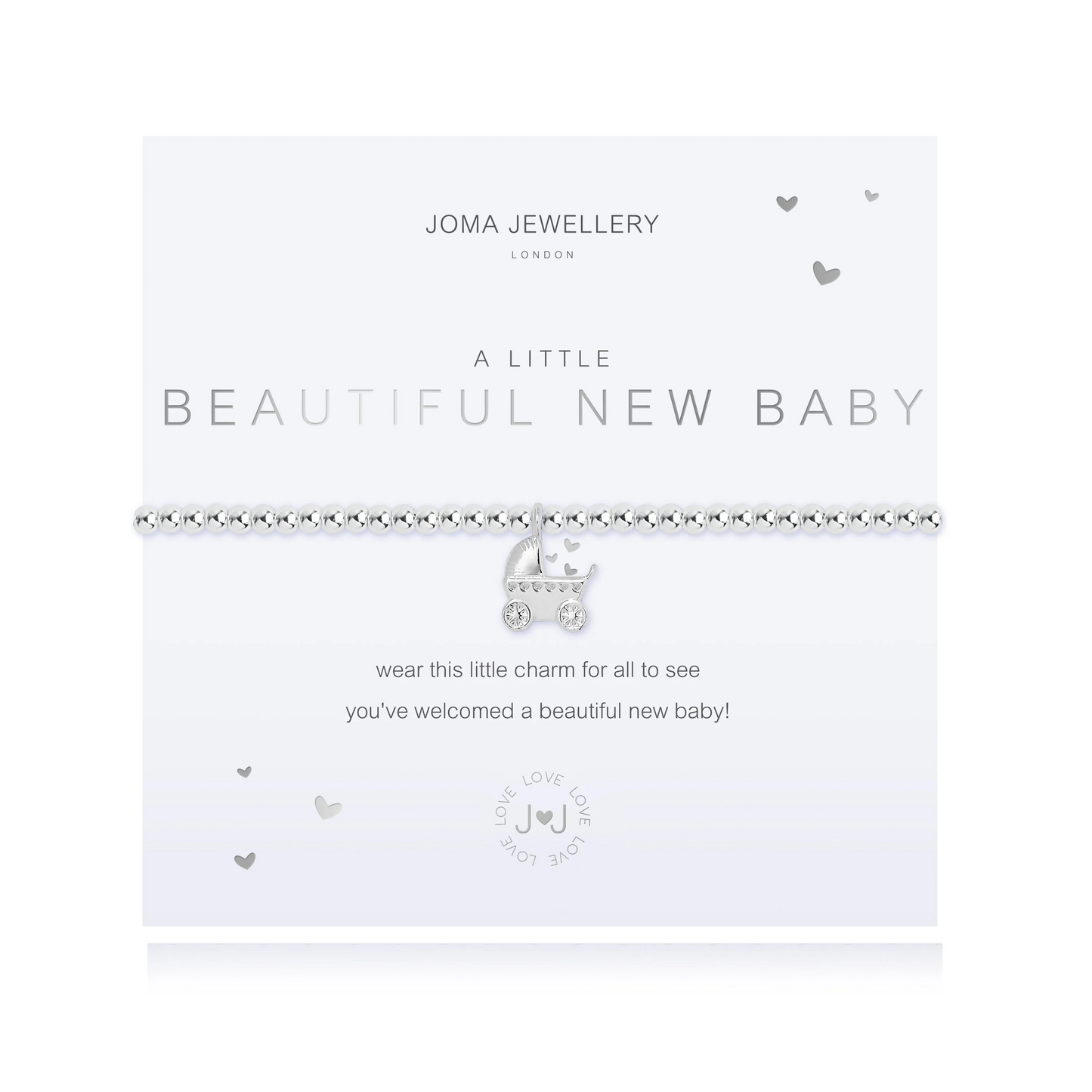 JOMA A LITTLE BEAUTIFUL NEW BABY SILVER BRACELET