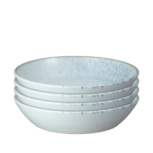 DENBY KILN BLUE SET OF 4 PASTA BOWLS