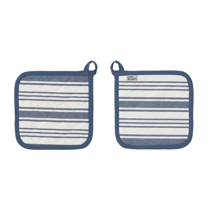 ULSTER WEAVERS DENIM STRIPE POT MAT