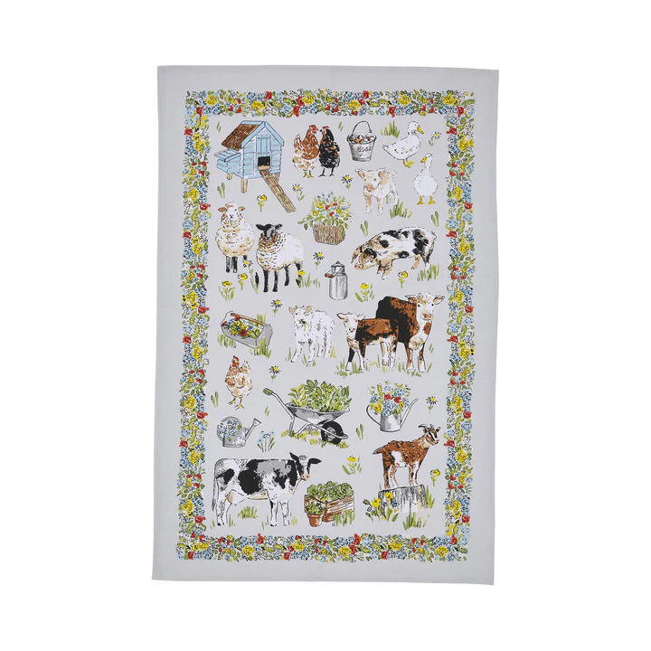 ULSTER WEAVERS PORTMAN FARM COTTON TEA TOWEL