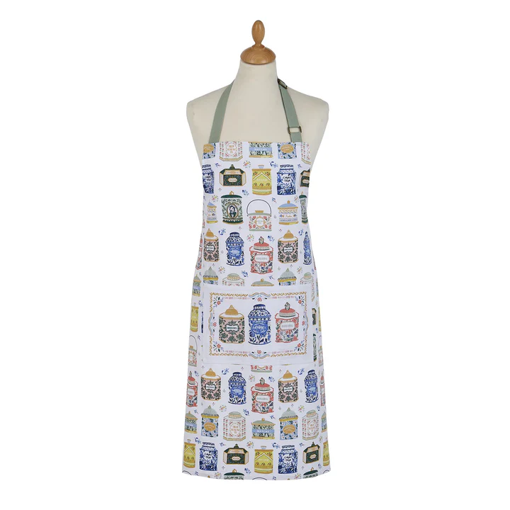 ULSTER WEAVERS TEA TINS COTTON APRON