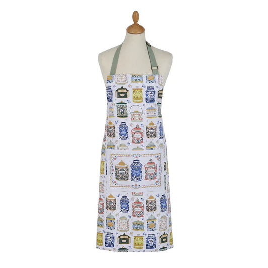 ULSTER WEAVERS TEA TINS COTTON APRON