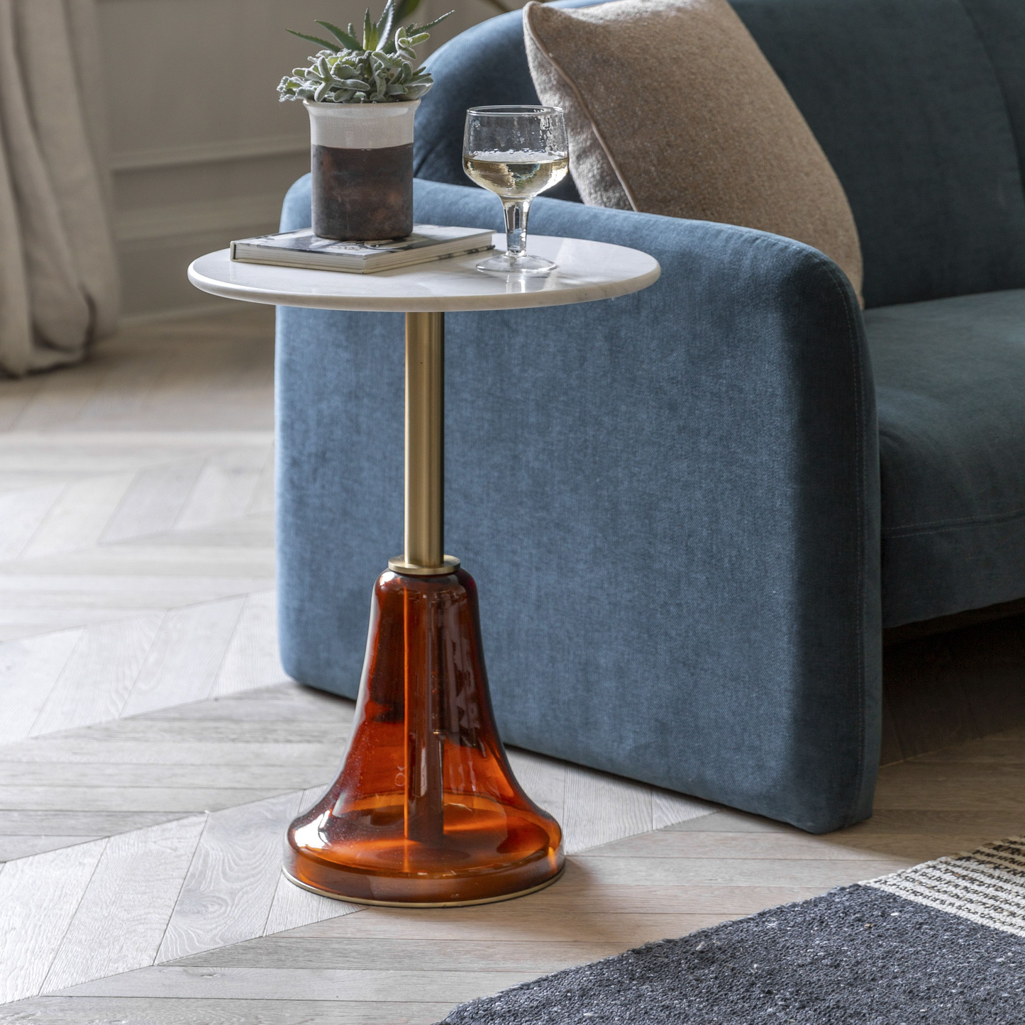 GALLERY BILBAO SIDE TABLE ORANGE