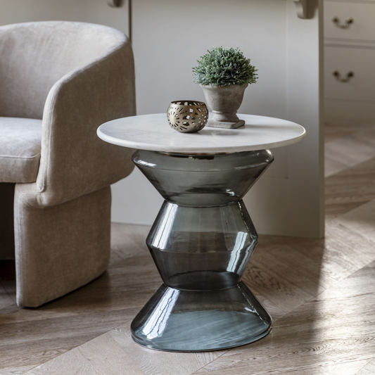 GALLERY TURIN SIDE TABLE SMOKE