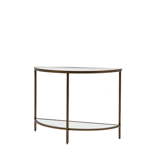 GALLERY HUDSON BRONZE CONSOLE TABLE