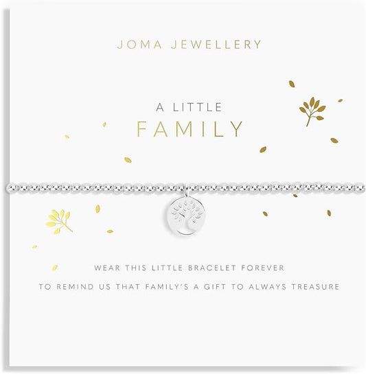 JOMA A LITTLE FAMILY SILVER BRACELET