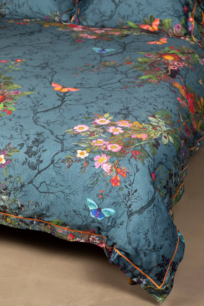 TIMOROUS BEASTIES BLOOMSBURY GARDEN BEDDING - TEAL