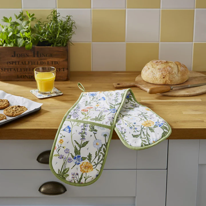 ULSTER WEAVERS COTTAGE GARDEN DOUBLE OVEN GLOVE