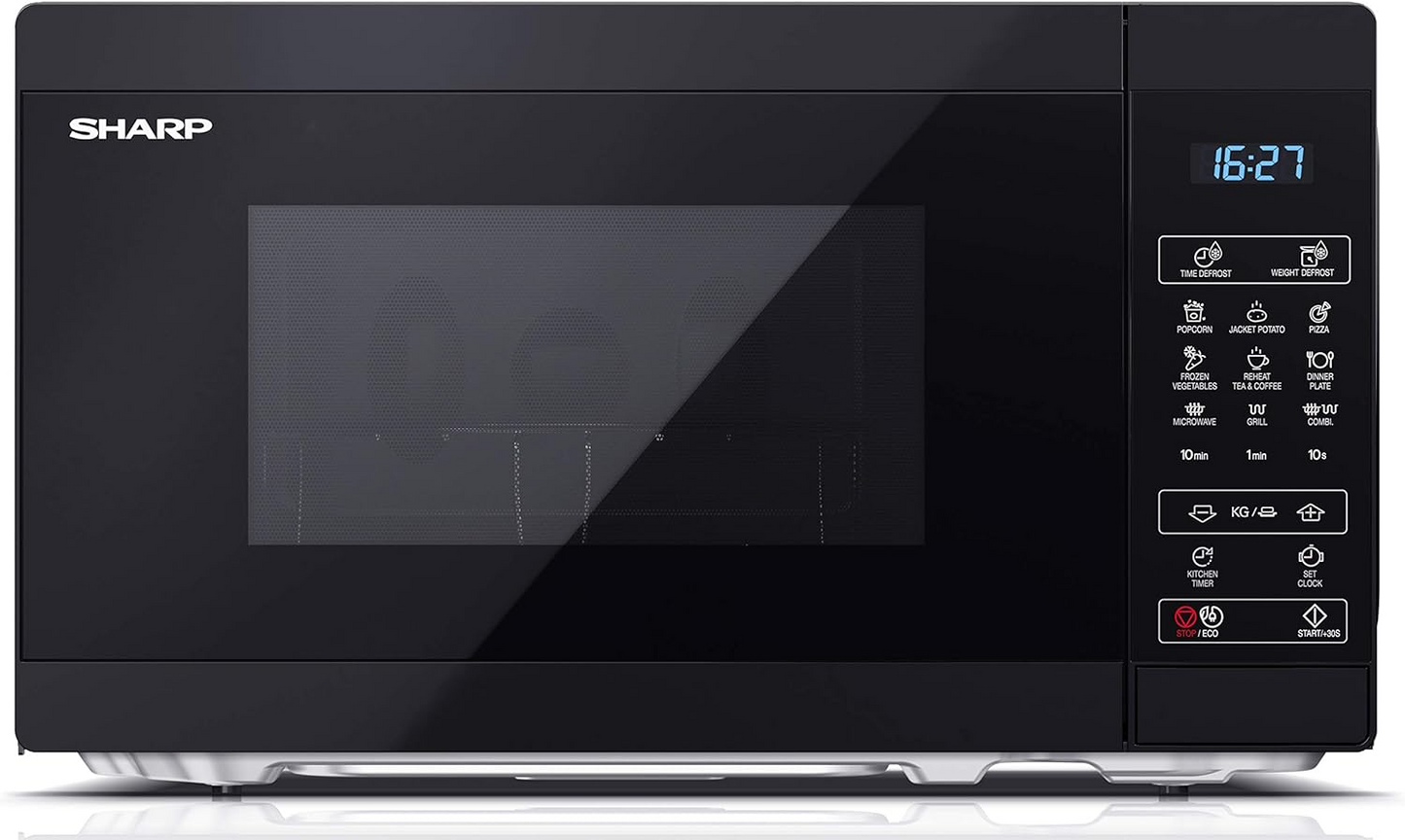 SHARP BLACK MICROWAVE 20L 800W