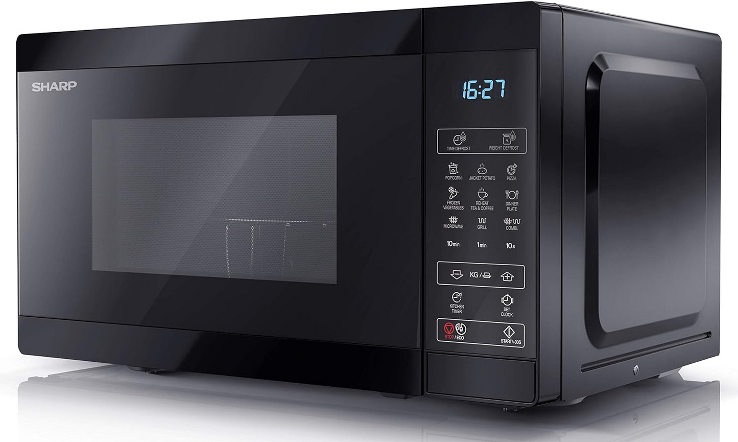 SHARP BLACK MICROWAVE 20L 800W