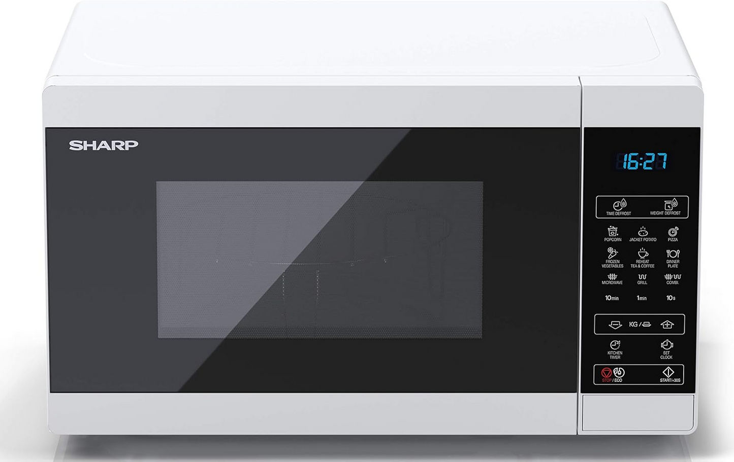 SHARP WHITE MICROWAVE 20L 800W