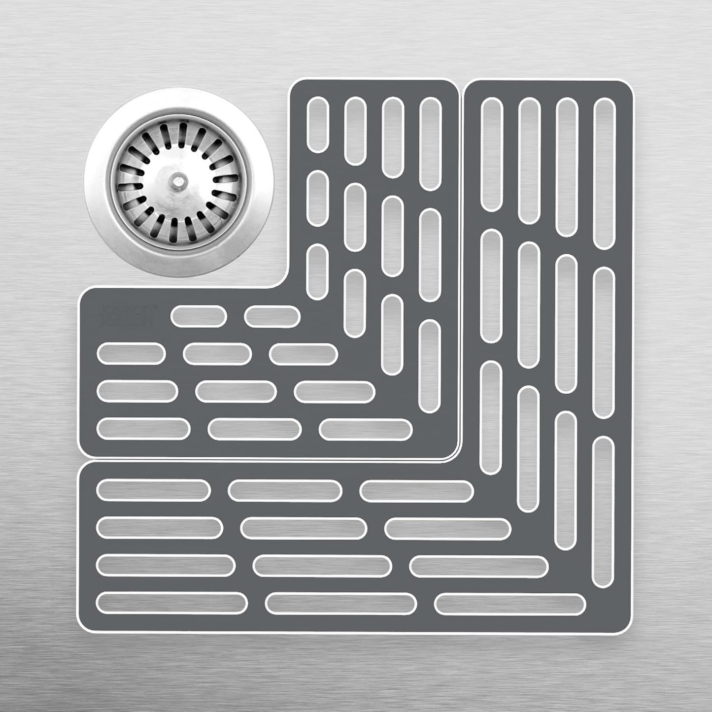 JOSEPH JOSEPH SINK SAVER™ GREY ADJUSTABLE SINK MAT