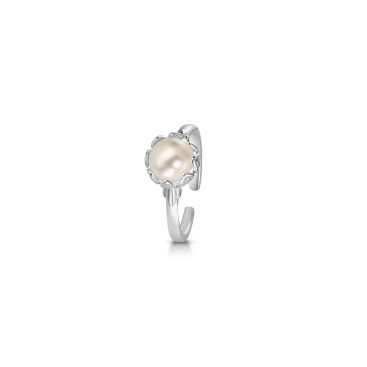 NEWBRIDGE PEARL LEAF RING