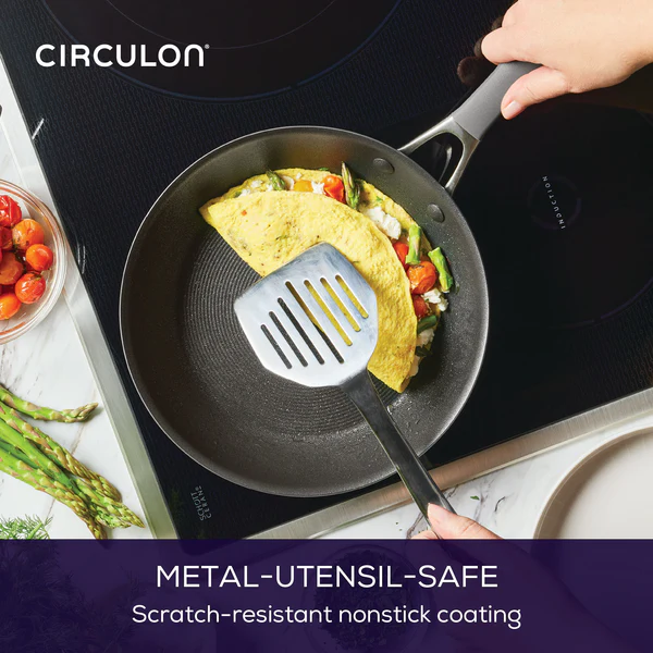 CIRCULON SCRATCH DEFENCE EXTREME NON-STICK WOK WITH HELPER HANDLE 346CM