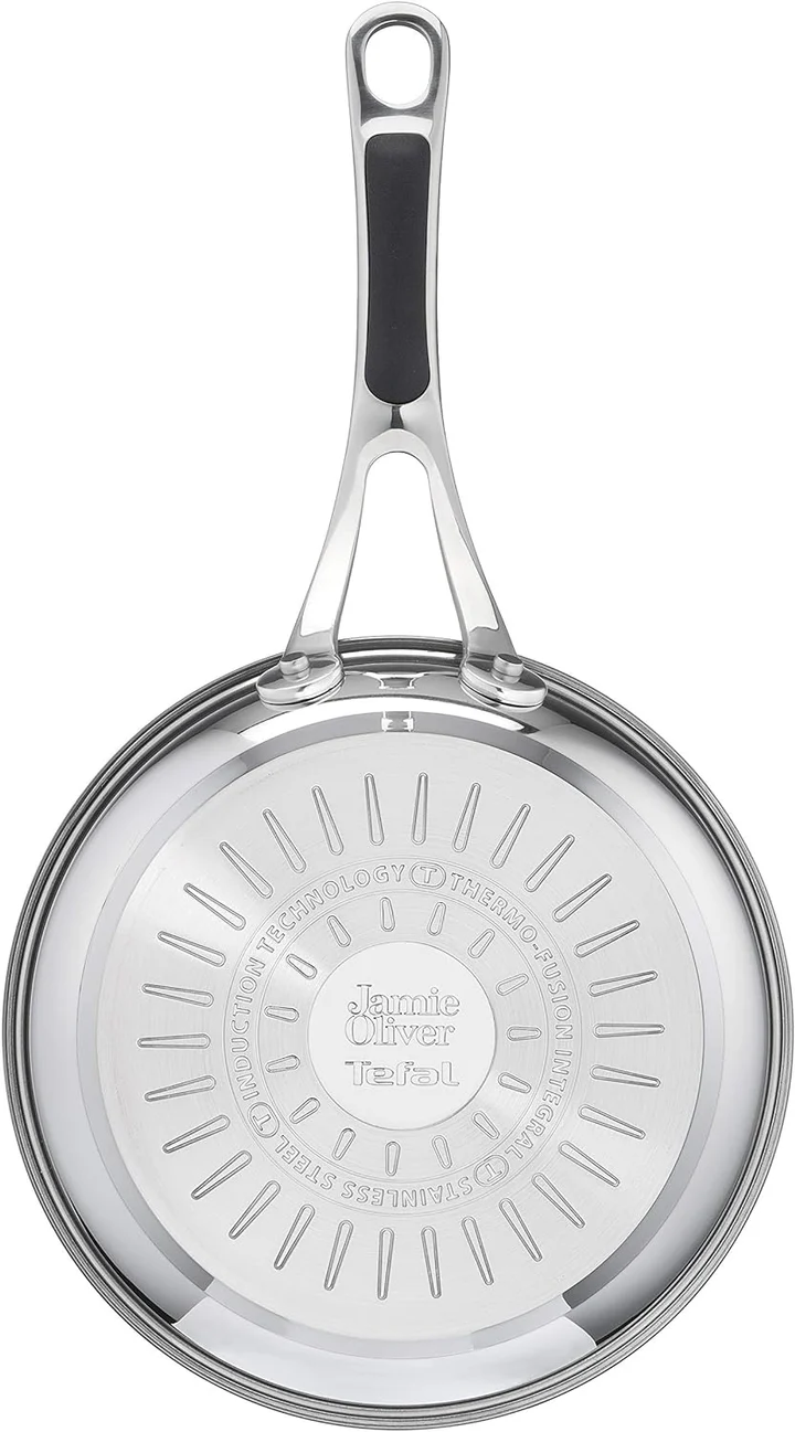 TEFAL JAMIE OLIVER'S COOK'S CLASSIC STAINLESS STEEL 24CM FRYPAN