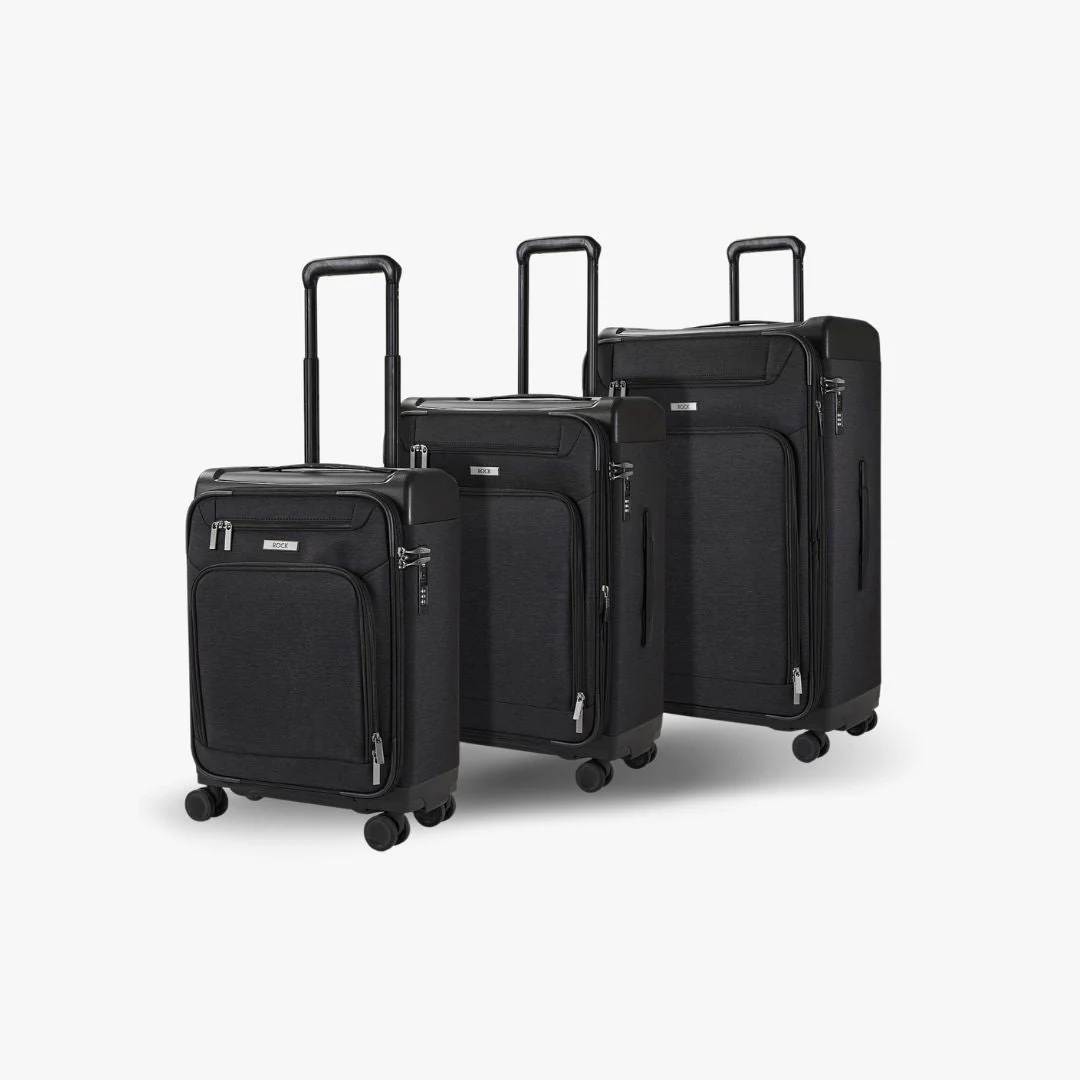 ROCK PARKER SUITCASE - BLACK