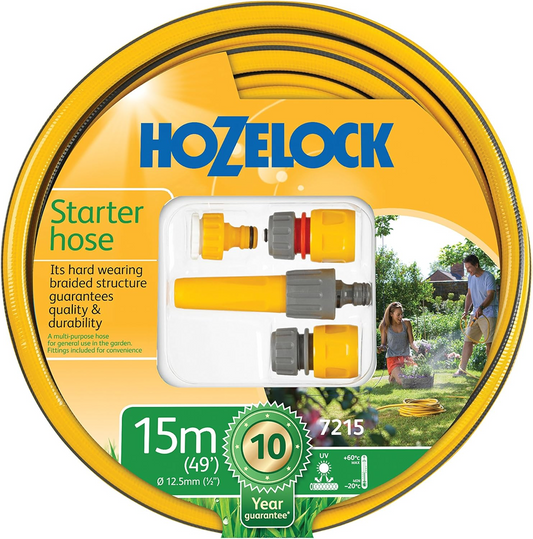 HOZELOCK 15M STARTER HOSE STARTER SET