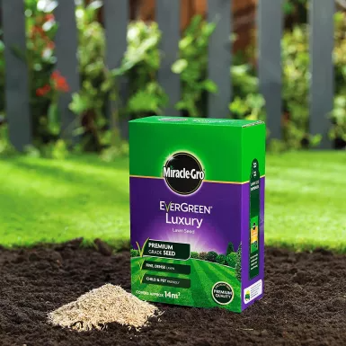 MIRACLE-GRO EVERGREEN LUXURY GRASS SEED 420G