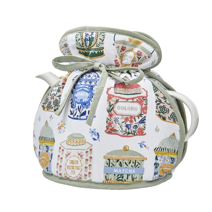 ULSTER WEAVERS TEA TINS MUFF TEA COSY