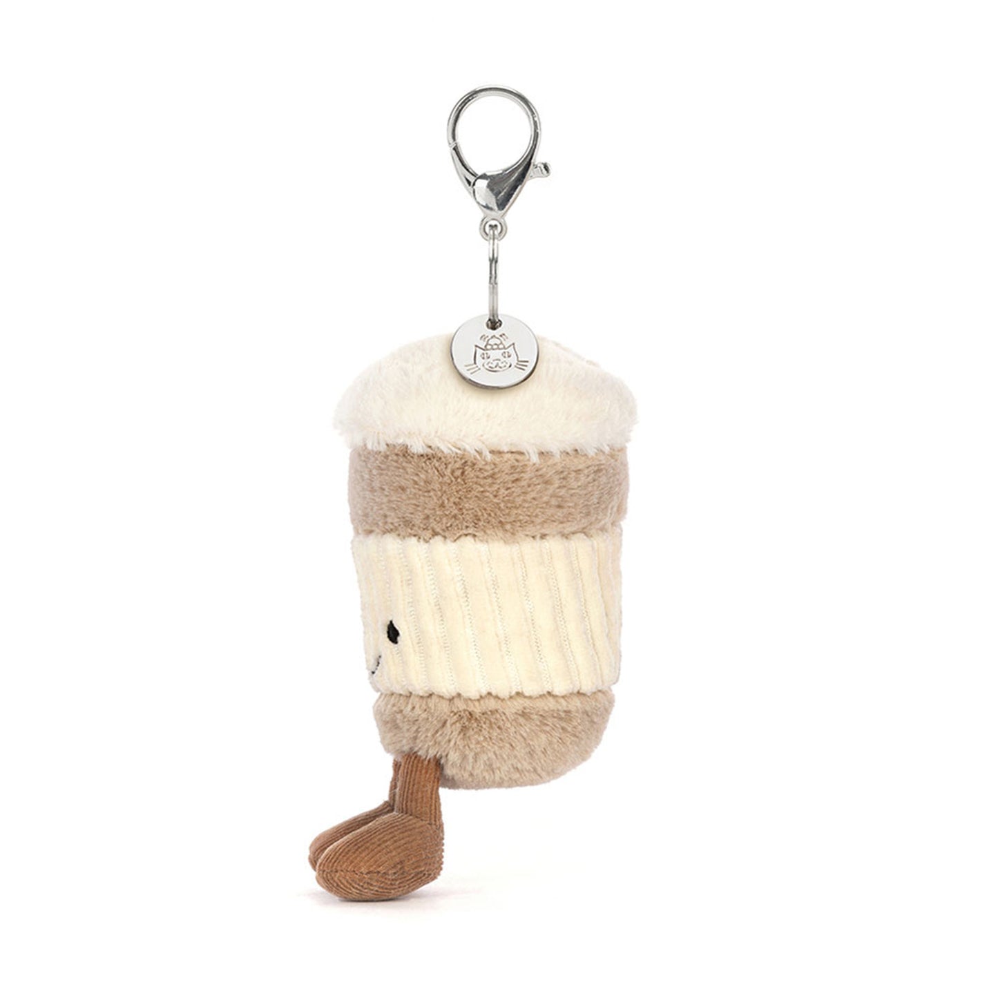 JELLYCAT COFFEE TO GO BAG CHARM