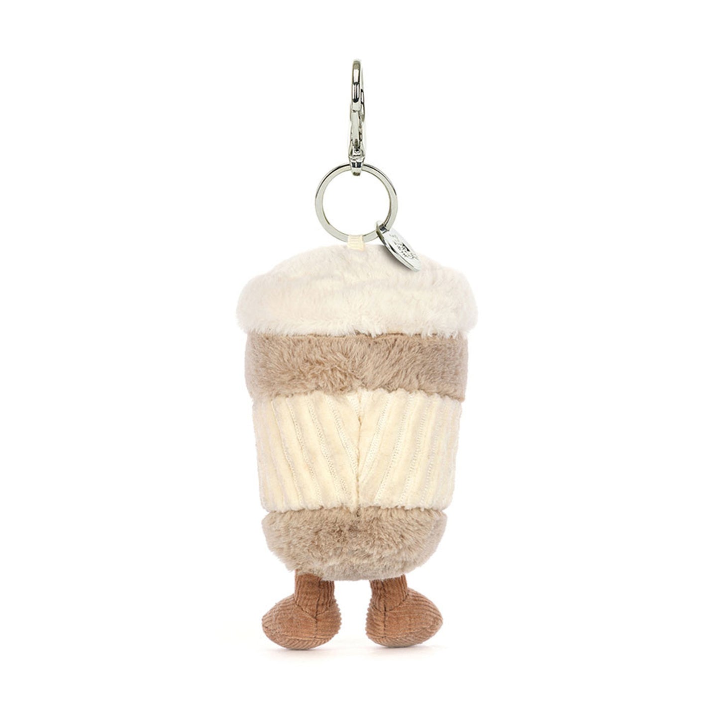 JELLYCAT COFFEE TO GO BAG CHARM