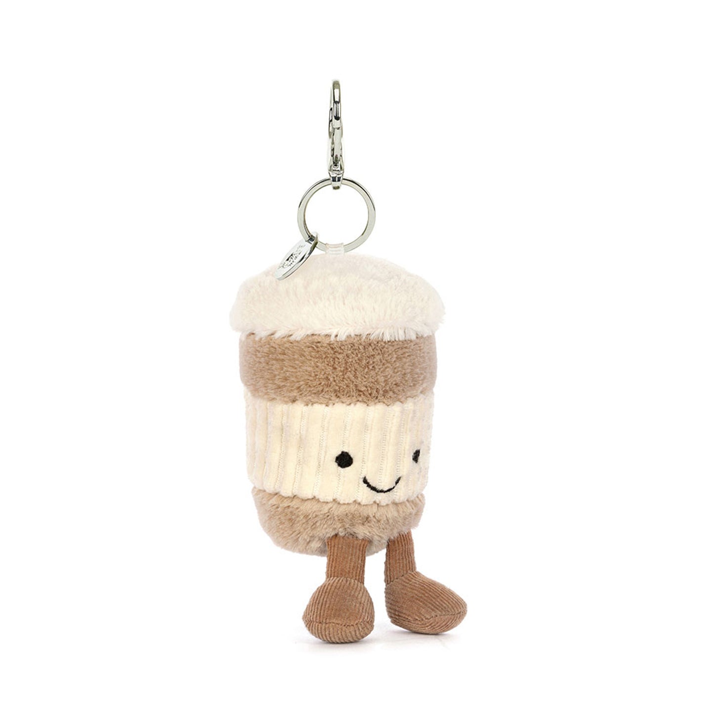 JELLYCAT COFFEE TO GO BAG CHARM