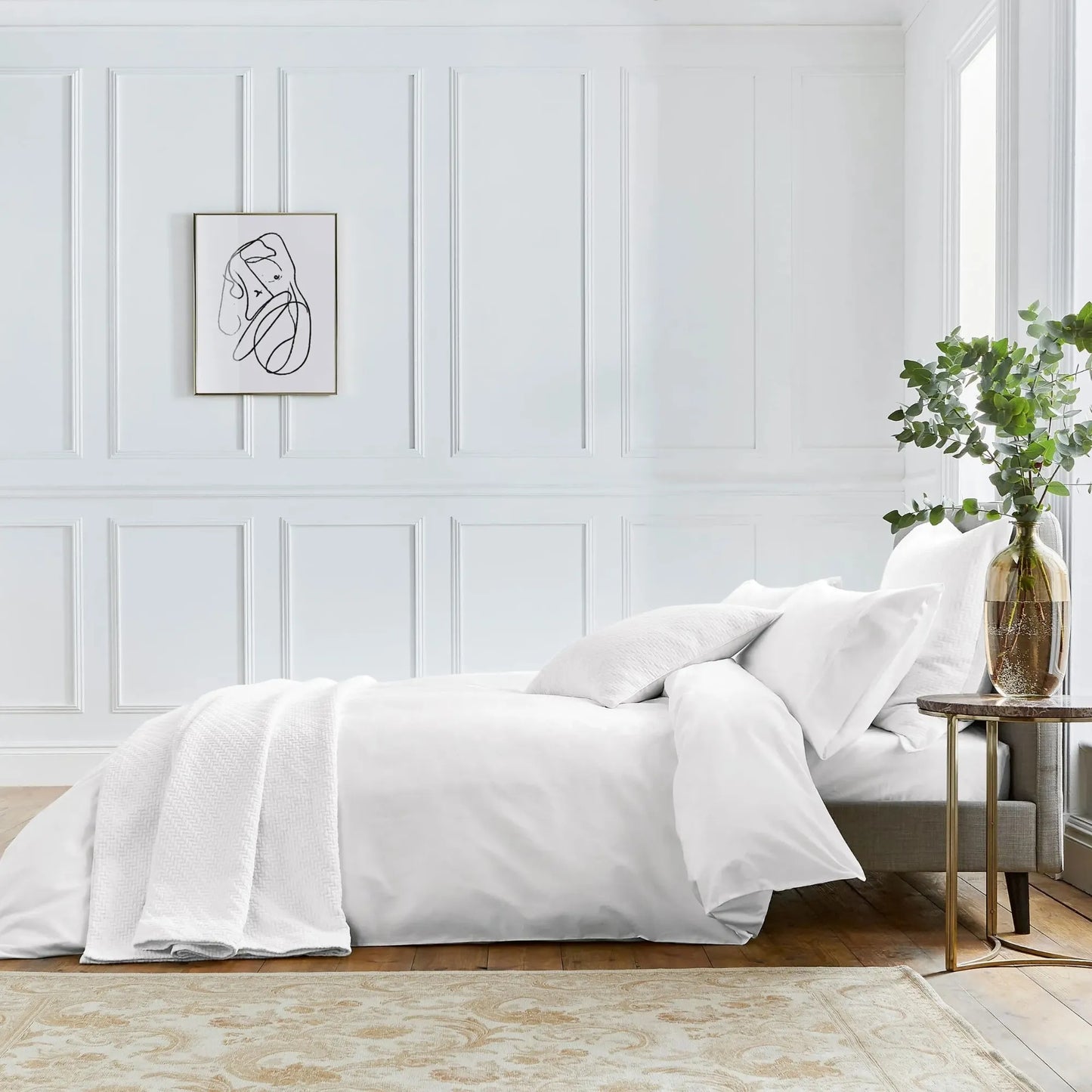 BEDECK ANDAZ BEDDING RANGE - WHITE