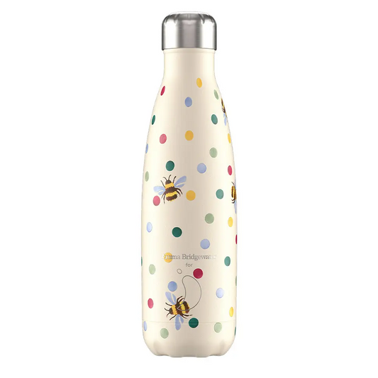 CHILLY'S 500ML BOTTLE EMMA BRIDGEWATER POLKA DOT & BEES