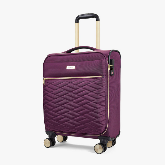 ROCK SLOANE SUITCASE - PURPLE