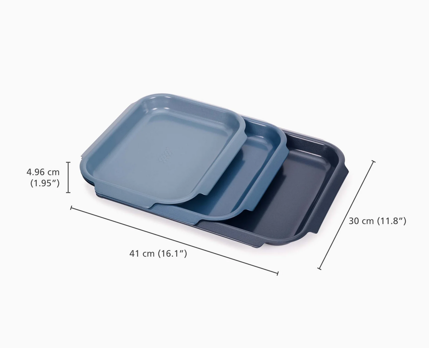 JOSEPH JOSEPH NEST BAKE 3PC BAKING TRAY SET