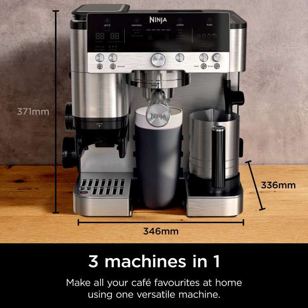 NINJA LUXE CAFÉ PREMIER ESPRESSO MACHINE - ES601UK