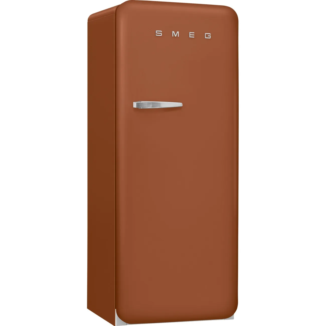 SMEG 60CM RUST 50S STYLE FRIDGE WITH ICEBOX RIGHT HAND HINGE