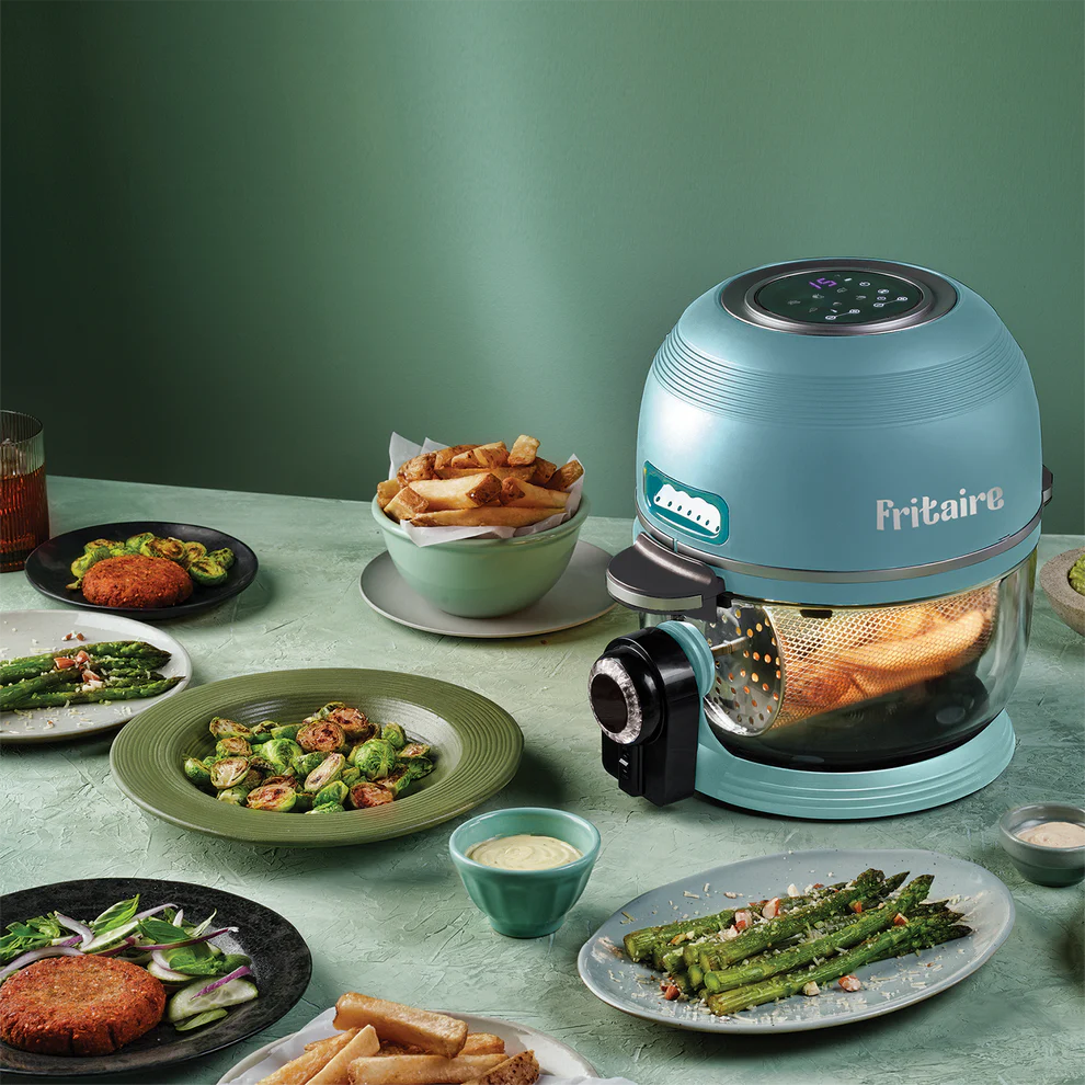 FRITAIRE GLASS AIR FRYER - BLACK