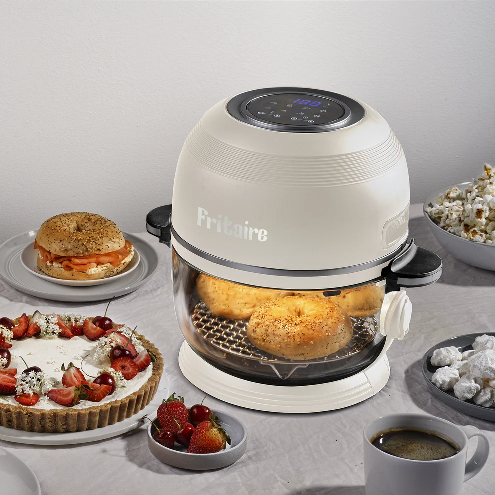 FRITAIRE GLASS AIR FRYER - WHITE