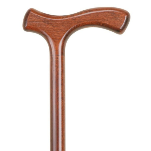 CHARLES BUYERS RIGID ECONOMY CRUTCH HANDLE BROWN